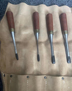 Handmade Woodworking Chisel Set | Traditional Wood Carving Tools for Craftsmen & Carpenters