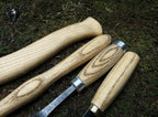 Professional kits Spoon Carving Tool Set  4 Hand Forged Pieces