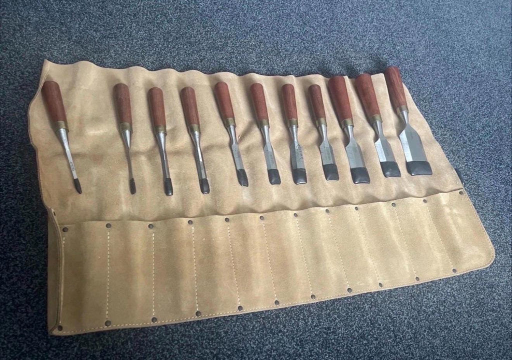Handmade Woodworking Chisel Set | Traditional Wood Carving Tools for Craftsmen & Carpenters