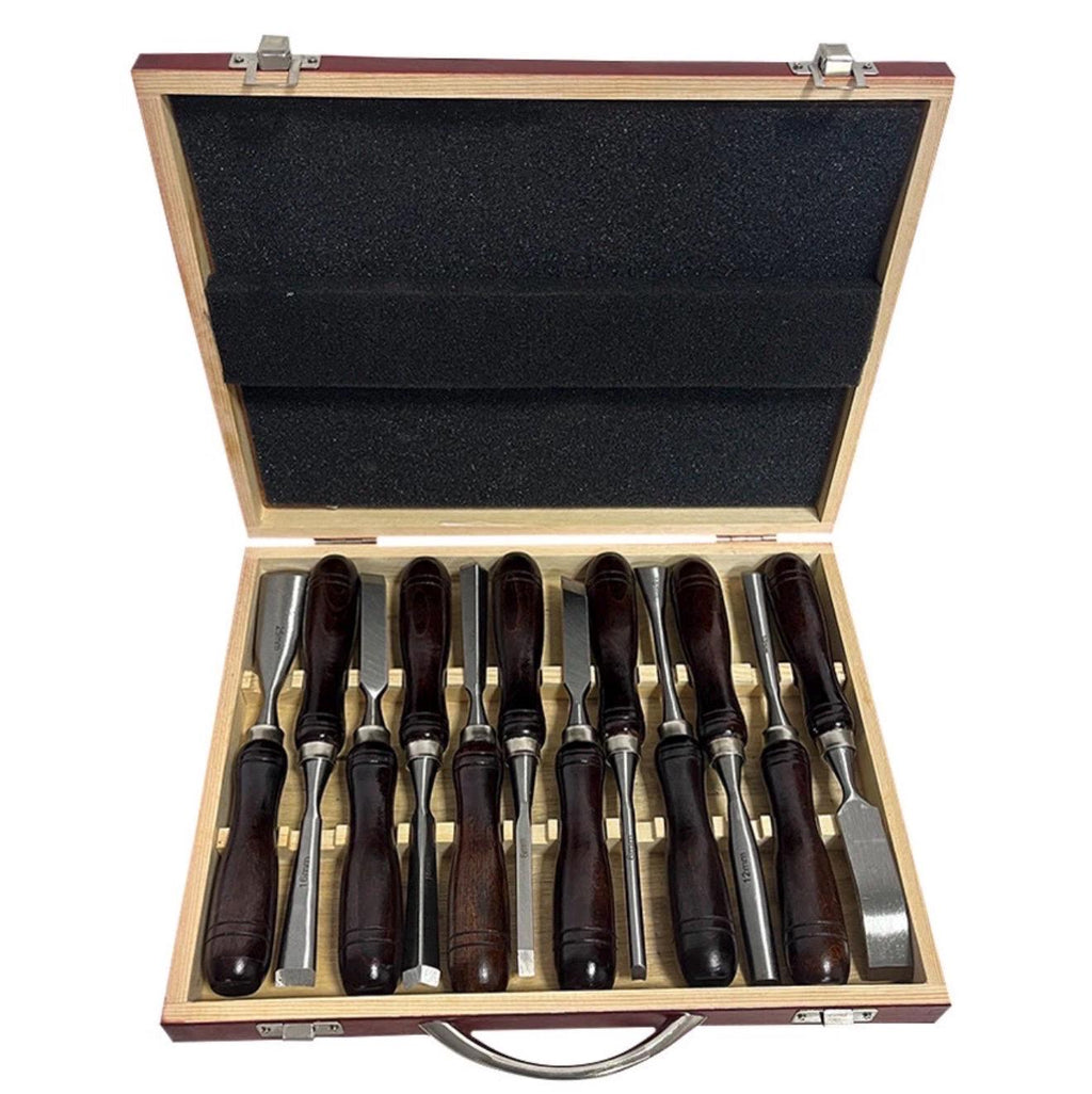 Handmade Woodworking Chisel Set | Traditional Wood Carving Tools for Craftsmen & Carpenters