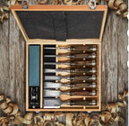 Woodworking Chisel Set | Traditional Wood Carving Tools for Craftsmen & Carpenters