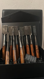 Handmade Woodworking Chisel Set | Traditional Wood Carving Tools for Craftsmen & Carpenters