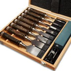 Woodworking Chisel Set | Traditional Wood Carving Tools for Craftsmen & Carpenters