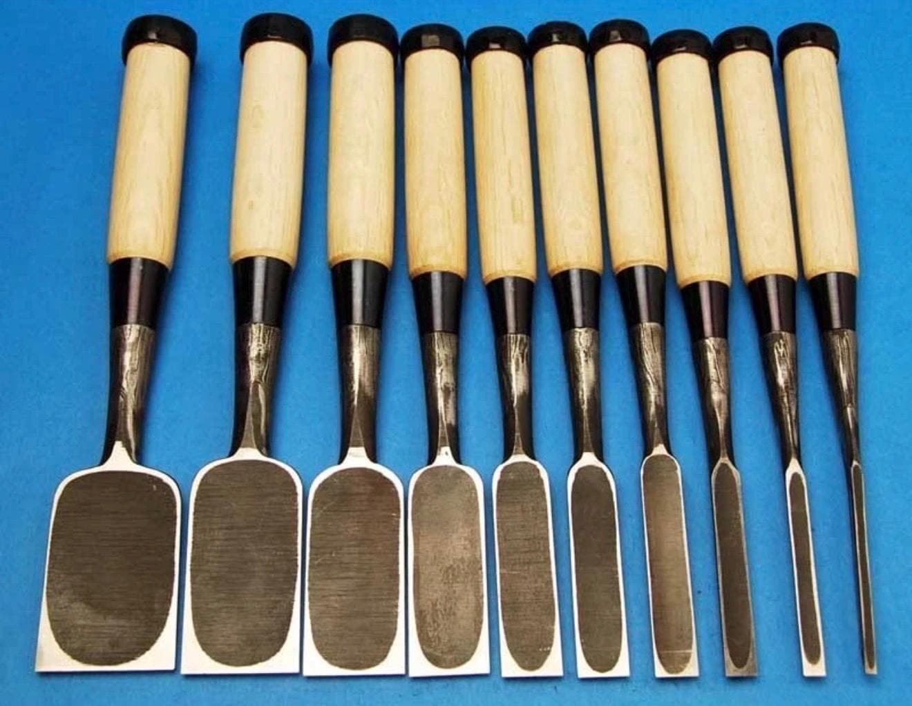 Handmade Woodworking Chisel Set | Traditional Wood Carving Tools for Craftsmen & Carpenters