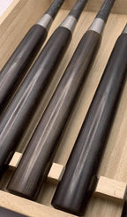 Tasai Mokume Damascus Paring Chisel Set 2” To 1/2” - Japanese Chisels - Unused