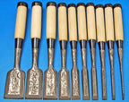 Handmade Woodworking Chisel Set | Traditional Wood Carving Tools for Craftsmen & Carpenters
