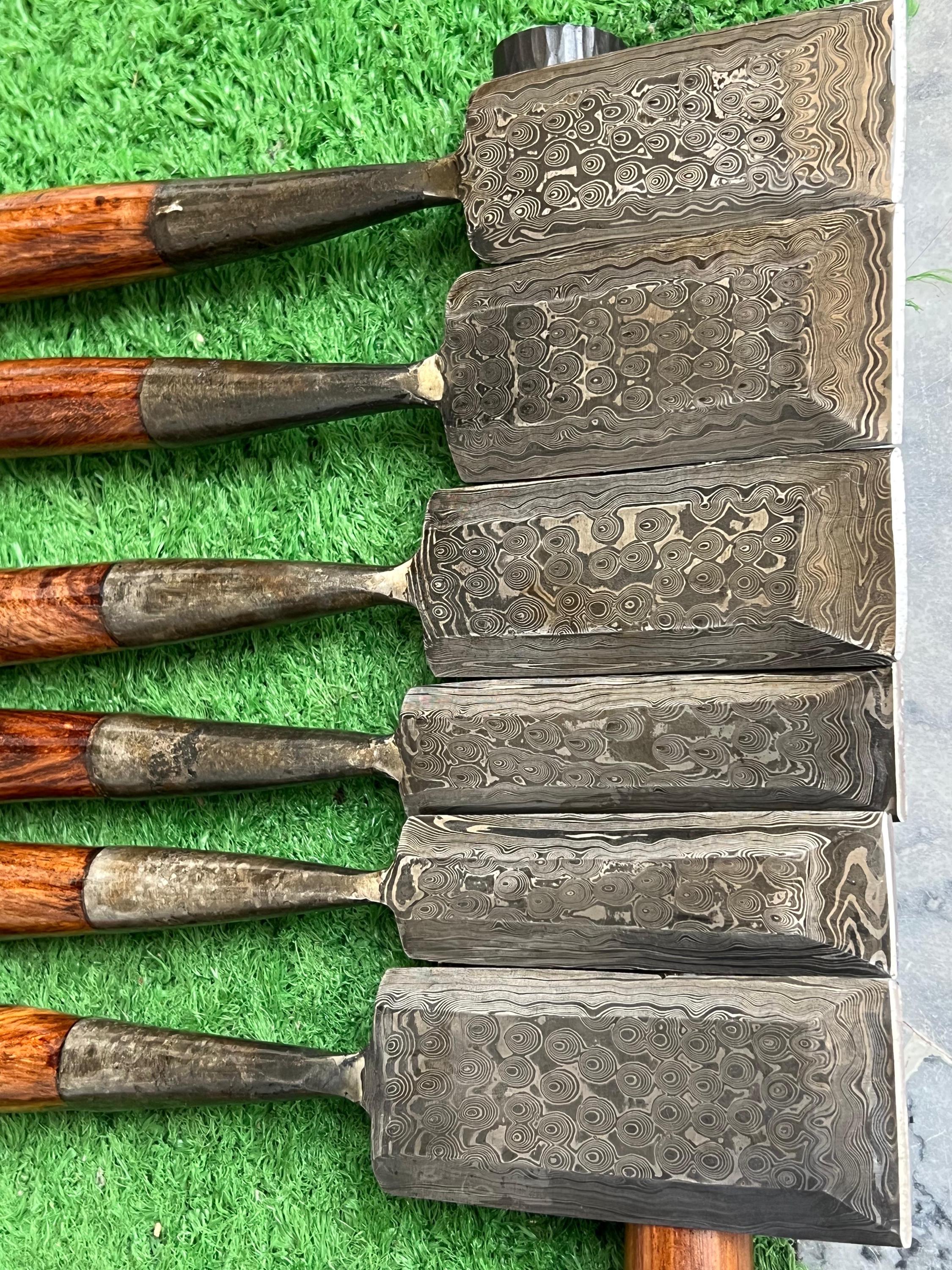 Handmade Woodworking Chisel Set | Traditional Wood Carving Tools for Craftsmen & Carpenters