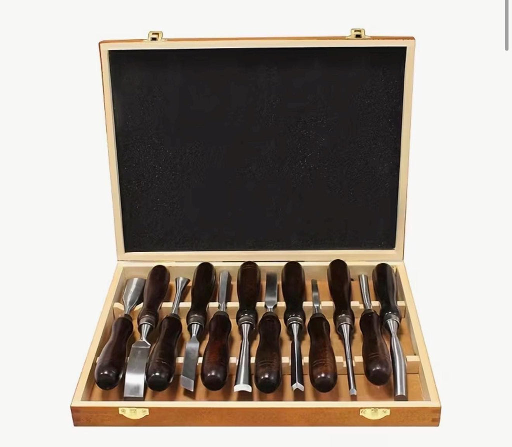 Handmade Woodworking Chisel Set | Traditional Wood Carving Tools for Craftsmen & Carpenters