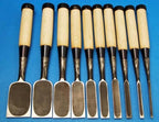 Handmade Woodworking Chisel Set | Traditional Wood Carving Tools for Craftsmen & Carpenters