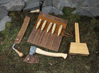 8pc Hand-Forged Woodworking Tool Set | 52100 Steel