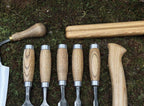 8pc Hand-Forged Woodworking Tool Set | 52100 Steel