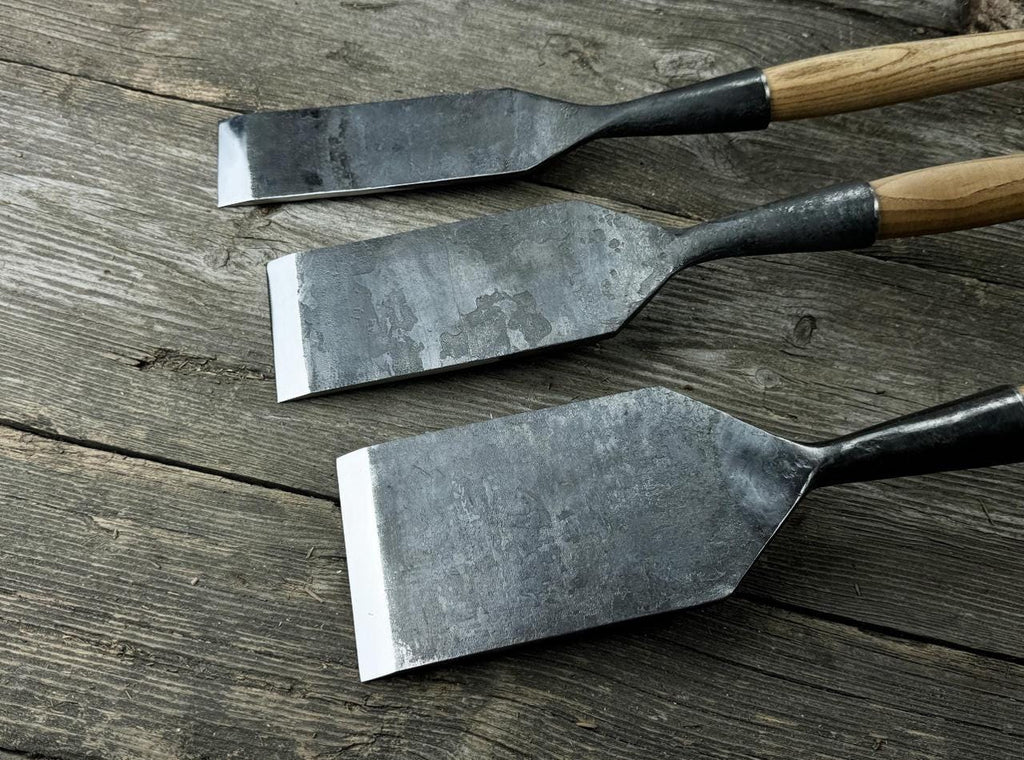 Hand Forged Timber Framing Chisel: Japanese Woodworking Slick
