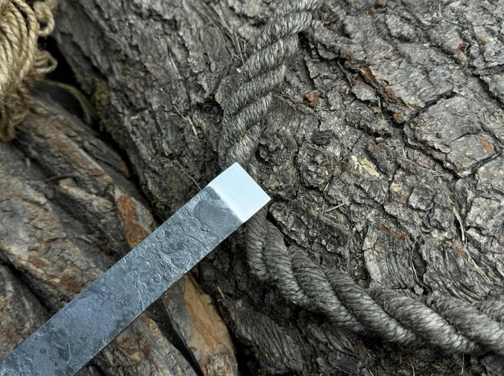 Hand Forged Mortise Chisel: Japanese Style Timber Framing Tool