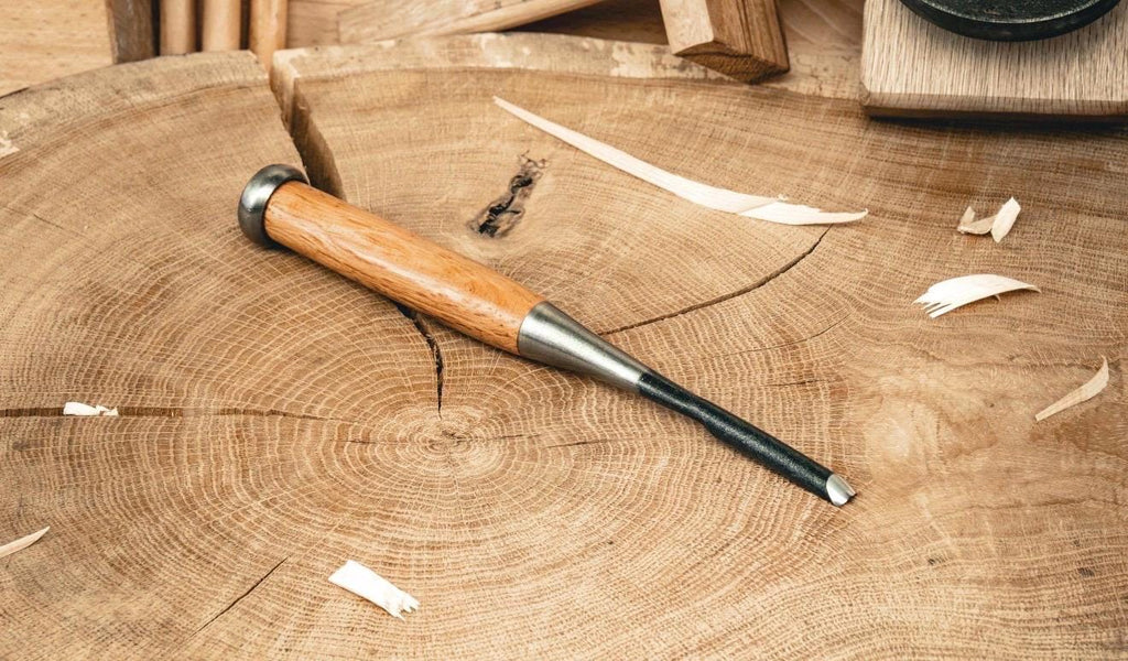 Japanese Handcrafted Carving Chisel Set 5 pcs –  | Hand Forged Nomi for Fine Wood Carving,