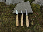 3-Hand Forged Carving Knife: Woodworking Tool (Carbon Steel Blade)