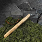 Long Scorp Knife with Leather Case. Spoon Carving Tool for Beginners and Carvers